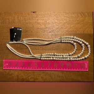 Faux Pearl Necklace